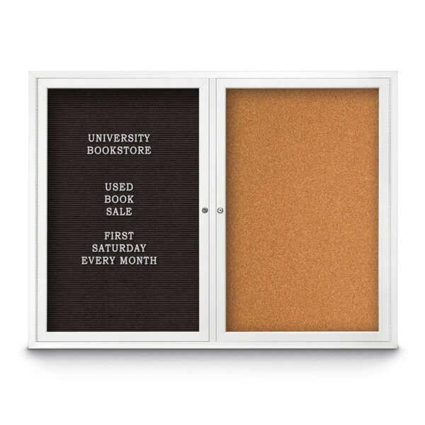 Corkboard, Amethyst/Black, 36" x 36"